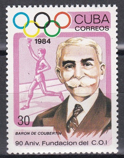 Cuba 1984 - A 90-a aniversare a Comitetului Olimpic Internațional, MNH