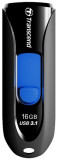 Stick USB Transcend JetFlash 790, 16GB, USB 3.1 (Negru/Albastru)