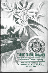 Turing Clubul Romaniei Sectia Bucovinei Iorgu g. Toma Procese verbale 1931-1941 foto