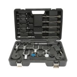 Trusa ciocan pneumatic cu dalti, furci de separare, capete, presiune 6-8 bar 25 piese Breckner Germany