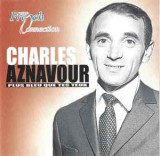 CD Charles Aznavour &lrm;&ndash; Plus Bleu Que Tes Yeux, original, Pop