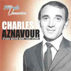 CD Charles Aznavour ‎– Plus Bleu Que Tes Yeux, original
