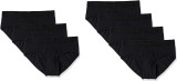 Chiloti din bumbac Amazon Essentials pentru barbati, pachet de 7, negru, Marimea XXL - OUTLET