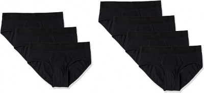 Chiloti din bumbac Amazon Essentials pentru barbati, pachet de 7, negru, Marimea XL - NOU foto
