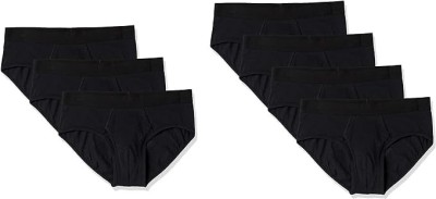 Chiloti din bumbac Amazon Essentials pentru barbati, pachet de 7, negru, Marimea XXL - OUTLET foto