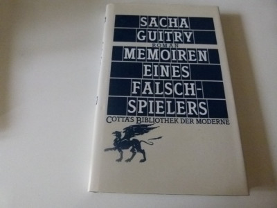 Memoiren eines Falsch-spielers - Sacha Guitry foto