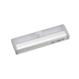Lampa LED Mobila cu Senzor PIR, 6 LED-uri, Baterii AAA, Aluminiu, Dulap, Sifonier, Scari
