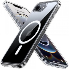 Husa MagSafe pentru Apple iPhone 16e, Torras, Guardian, Transparenta