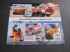 Guineea-Bissau 2021 Bloc de Timbre Poștale &ndash; &bdquo;Transporturi Speciale&rdquo;, Avioane de Salvare, Ambulanță, Autospecială de Pompieri, Stampilat