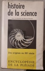 Histoire de la science, cu semnatura ex libris Ion Marin Sadoveanu foto