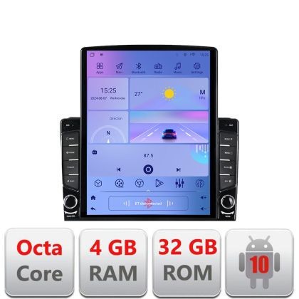 Navigatie Toyota Android radio gps internet Octa Core 4+64 LTE Kit-toyota-universal+EDT-E709 CarStore Technology
