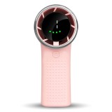 Ventilator de mana portabil premium Type-C Asteroid GSM A8, roz