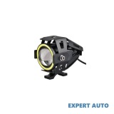 Proiector led cu lupa si modul devil eyes red cod: u7 Alta marca Alt model #7