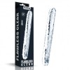 Dildo Dublu Transparent 30cm Lovetoy - Realist, Flexibil, 2 Capete, Stimulare Unisex