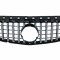 Grila Centrala Mercedes CLA C117 X117 W117 Facelift (2016-2018) CLA45 GT-R Panamericana Design Negru Crom Performance AutoTuning