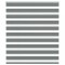 vidaXL Jaluzea tip zebra gri &icirc;nchis lățime țesătură 115,9 cm poliester