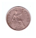 Moneda Marea Britanie 1/2 penny 1935, stare buna, curata