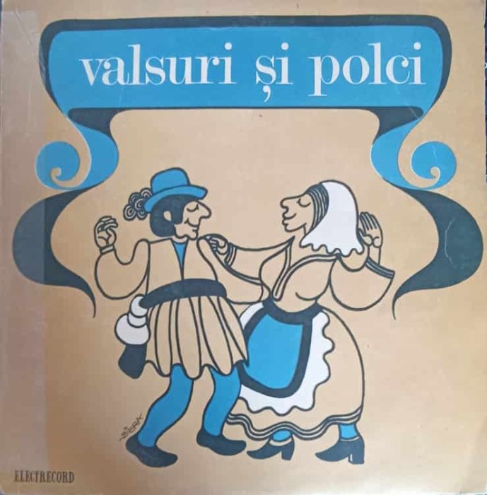 Disc vinil, LP. VALSURI SI POLCI. KLARINETTEN - POLKA-FormaTia Instrumentala Condusa De Emil Frantz-244523