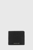 Michael Kors portofel de piele barbati, culoarea negru