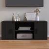 VidaXL Comodă TV, negru, 100x35x40 cm, lemn prelucrat 823092