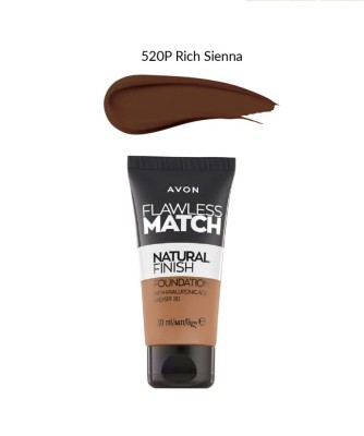 Fond de ten Flawless Match Natural Finish 520P (Rich Sienna) &amp;ndash; Machiaj perfect, foto
