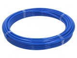 Cablu pneumatic polietilenă 25m albastru Economy
