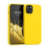 Husa pentru Apple iPhone 13, Silicon, Galben, 55878.165, kwmobile