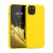 Husa pentru Apple iPhone 13, Silicon, Galben, 55878.165, kwmobile