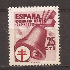 Spania 1949 - Lupta împotriva tuberculozei, PA, MNH