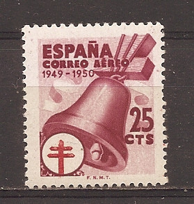 Spania 1949 - Lupta &amp;icirc;mpotriva tuberculozei, PA, MNH foto