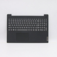 Carcasa superioara cu tastatura palmrest Laptop, Lenovo, IdeaPad 3-15ARE05 Type 81W4, 5CB0X57446, neagra, layout US