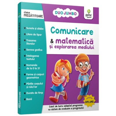 Comunicare si matematica si explorarea mediului cls. pregatitoare foto