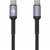 Cablu date Tellur PD60W, USB Type-C la USB Type-C, 2m, Negru
