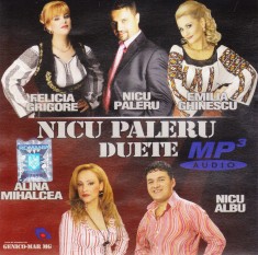 CD Manele: Nicu Paleru - Duete ( 75 piese in format mp3; stare foarte buna ) foto