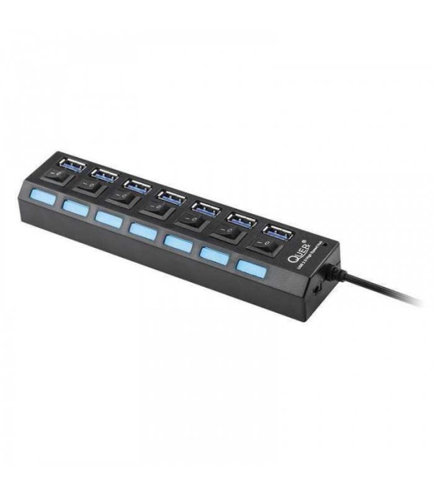 HUB USB 3.0 7 porturi QUER PRO