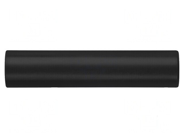 Conector banană 4mm adaptor negru 70VDC 16A 45mm