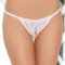 Daisy - Lenjerie sexy String 2227, alb, S/L