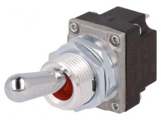 Comutator Basculant SPST (ON)-OFF 5A 28VDC