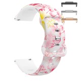 Cumpara ieftin Curea silicon, compatibila Huawei Watch Fit 2, VD Very Dream&reg;, Quick Release, Flower Candy