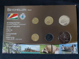 Seria completata monede - Republica Seychelles 2003-2007 , 6 monede