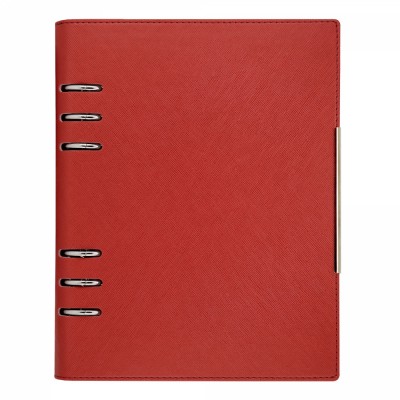 Agenda organizer A5 cu 6 inele burgundi foto