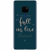 Husa silicon pentru Huawei Mate 20, Fall In Love