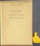 Studii de literatura universala XVI