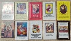 Lot 10 acatiste si alte carti religioase format liliput