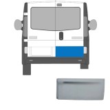 Panou reparatie usa spate partea dreapta, Nissan PrimaStar 01.2007-2016, Opel Vivaro 2001-2014, Renault Trafic 2001-09.2014, metal galvanizat, inalti