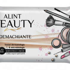 Servetele umede demachiante Beauty, 20 bucati, Alint