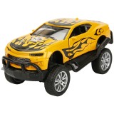 Masina Off Road din metal, Maxx Wheels, 1:32, Galben
