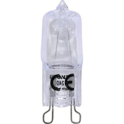 Bec cuptor halogen 300 grade, G9, T4, 40 W, lumina calda foto