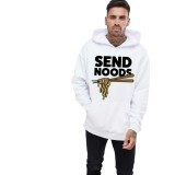 Hanorac Barbati Alb - Send Noods - S