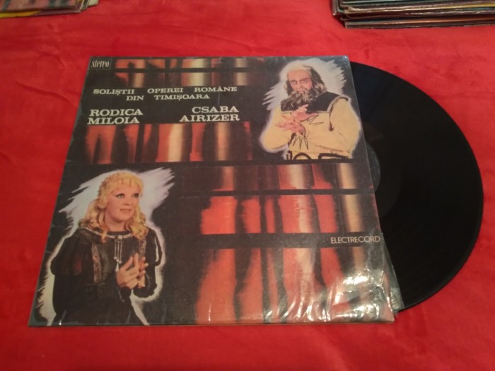 VINIL RODICA MILOIA/CSABA AIRIZER SOLISTII OPEREI ROMANE DIN TIMISOARA ECE03056